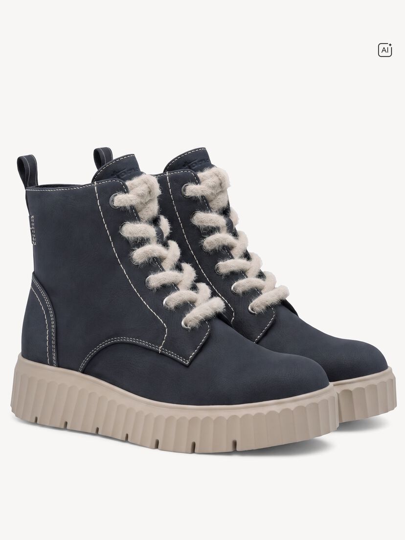 Enkellaarsje - blauw, NAVY, hi-res