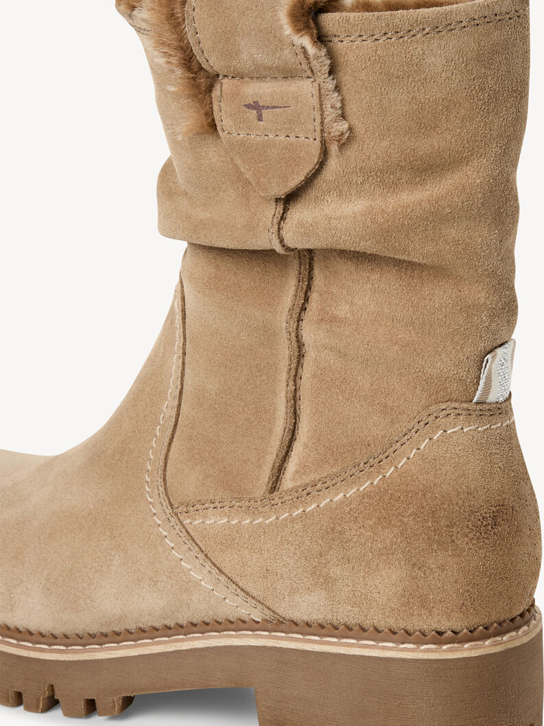 Stivaletti - beige fodera calda, beige, hi-res