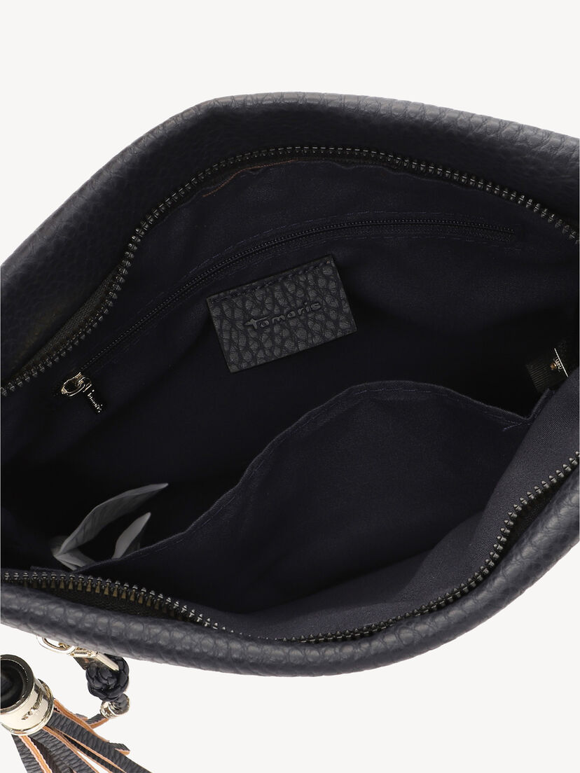 Schoudertas - blauw, blue, hi-res