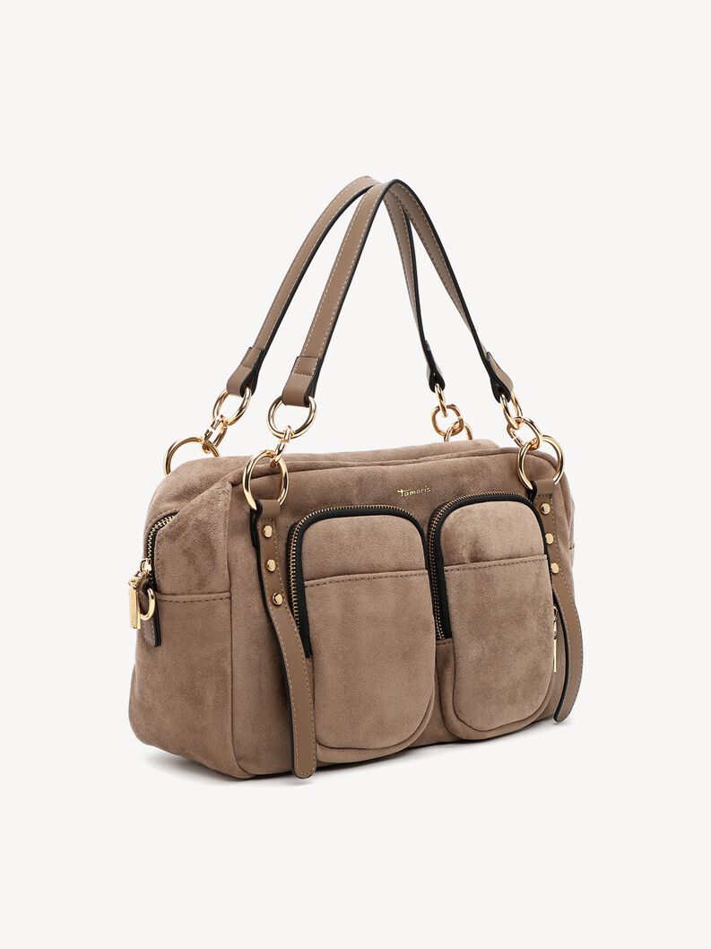 Shopper - beige, darktaupe, hi-res