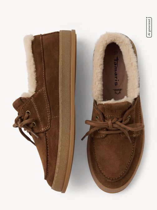 Moccassin, COGNAC, hi-res