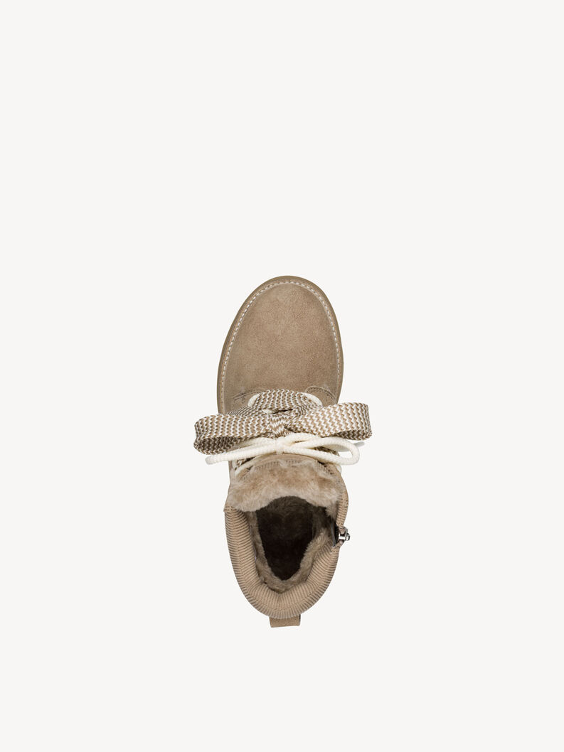 Bottine - beige doublure chaude, TAUPE, hi-res