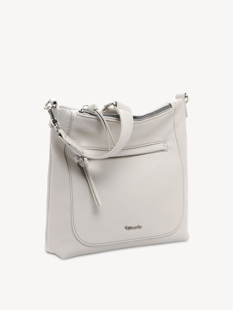 Umh&auml;ngetasche - grau, ecru, hi-res