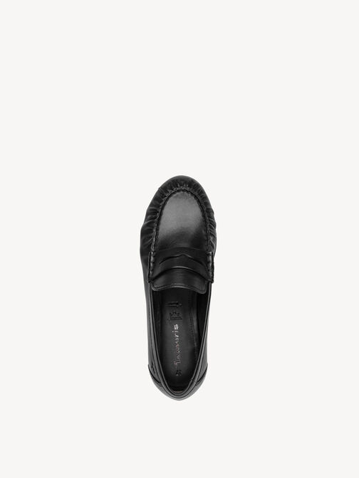 Slipper, BLACK LEATHER, hi-res