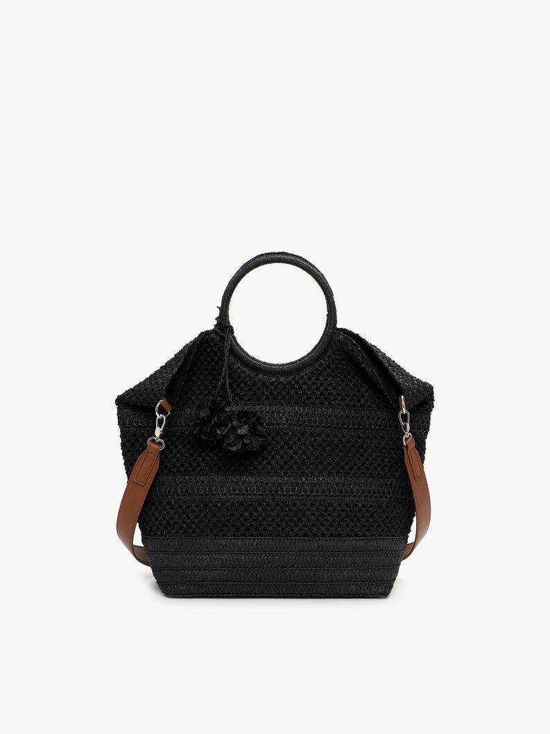Sac cabas - noir, black, hi-res