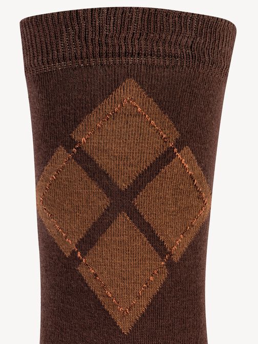 Socks, cognac, hi-res