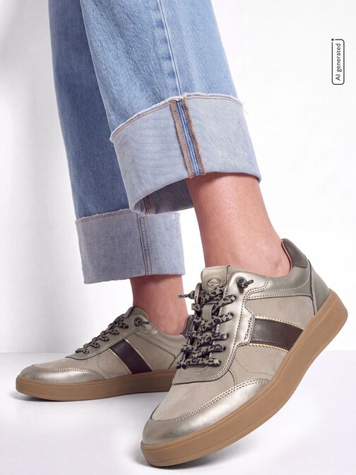 Sneaker, TAUPE COMB, hi-res