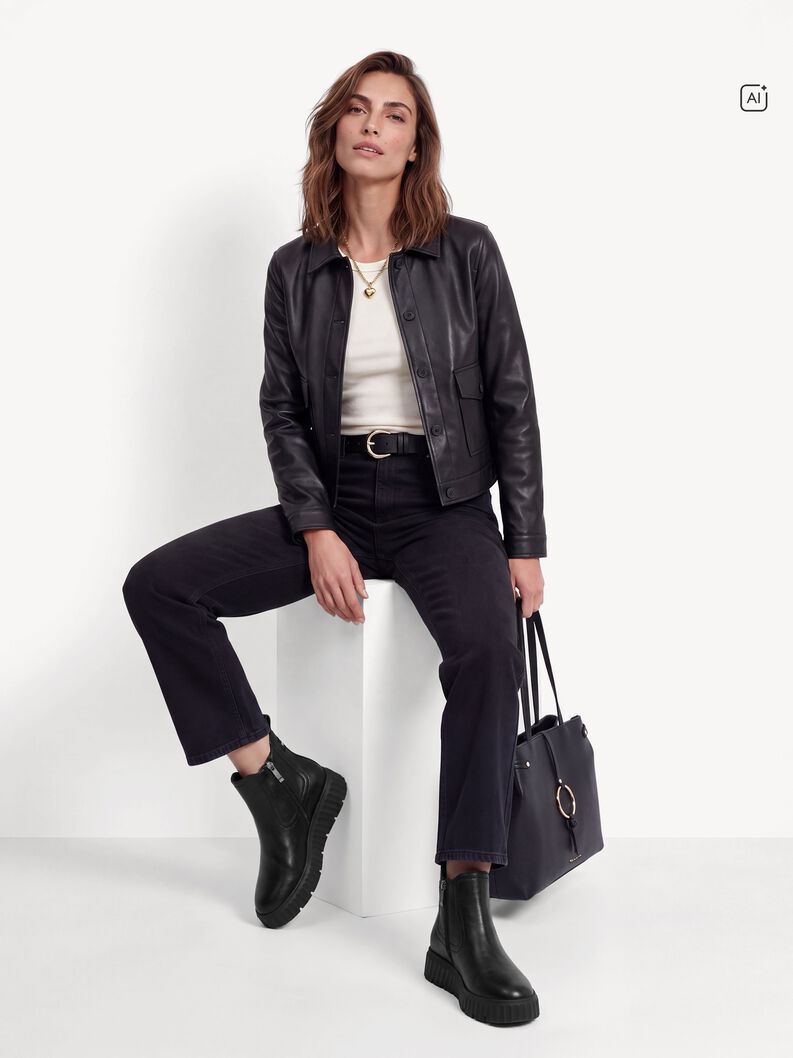 Bootie - black, BLACK MATT, hi-res