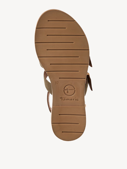 Sandale, OLIVE SUEDE, hi-res