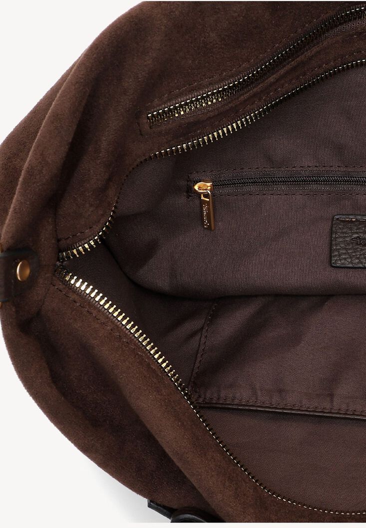 Shopping bag - brown, brown, hi-res