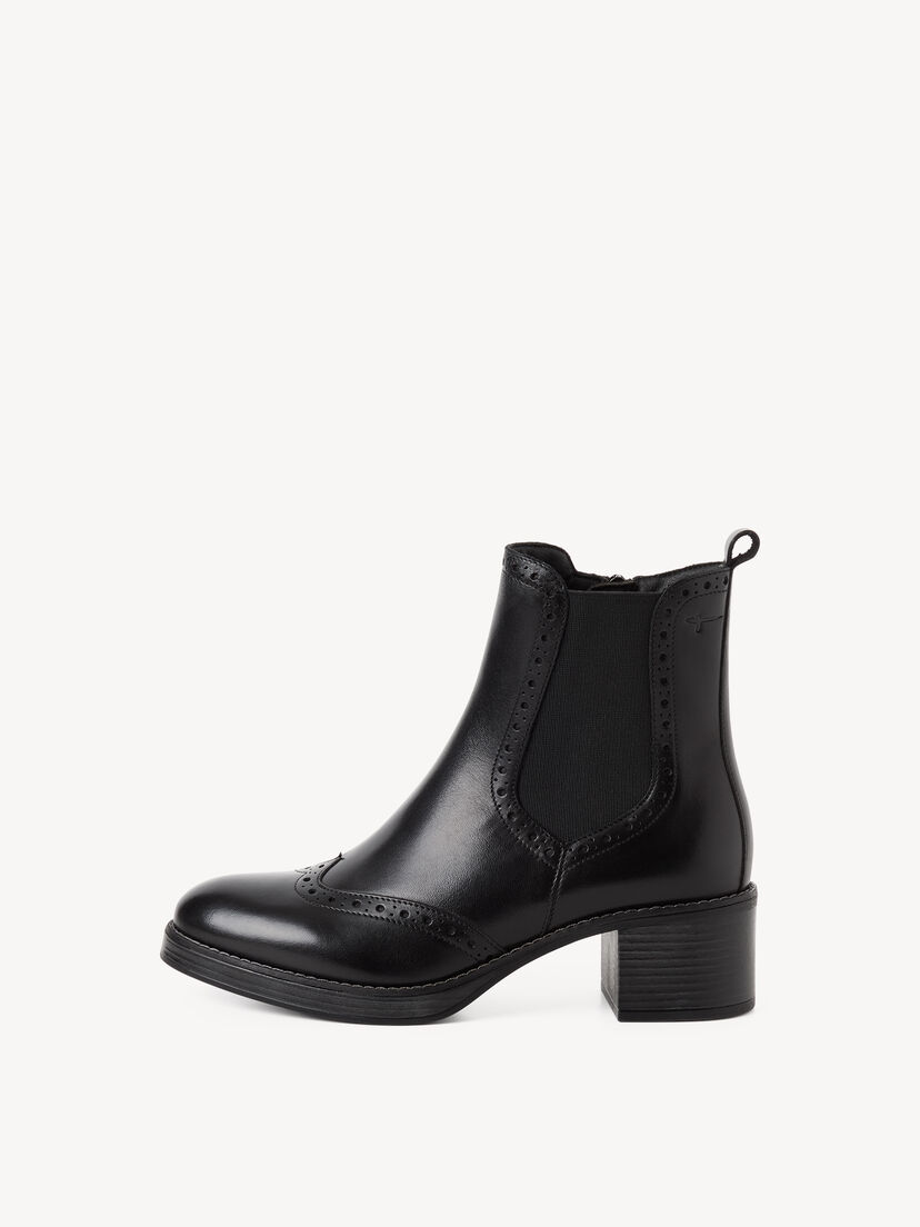 Chelseaboot, BLACK LEATHER, hi-res