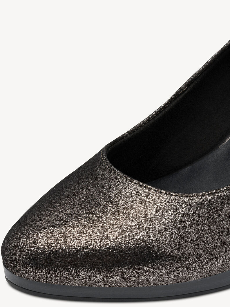 Escarpin, PEWTER, hi-res