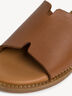 Leather Mule - brown, COGNAC, hi-res