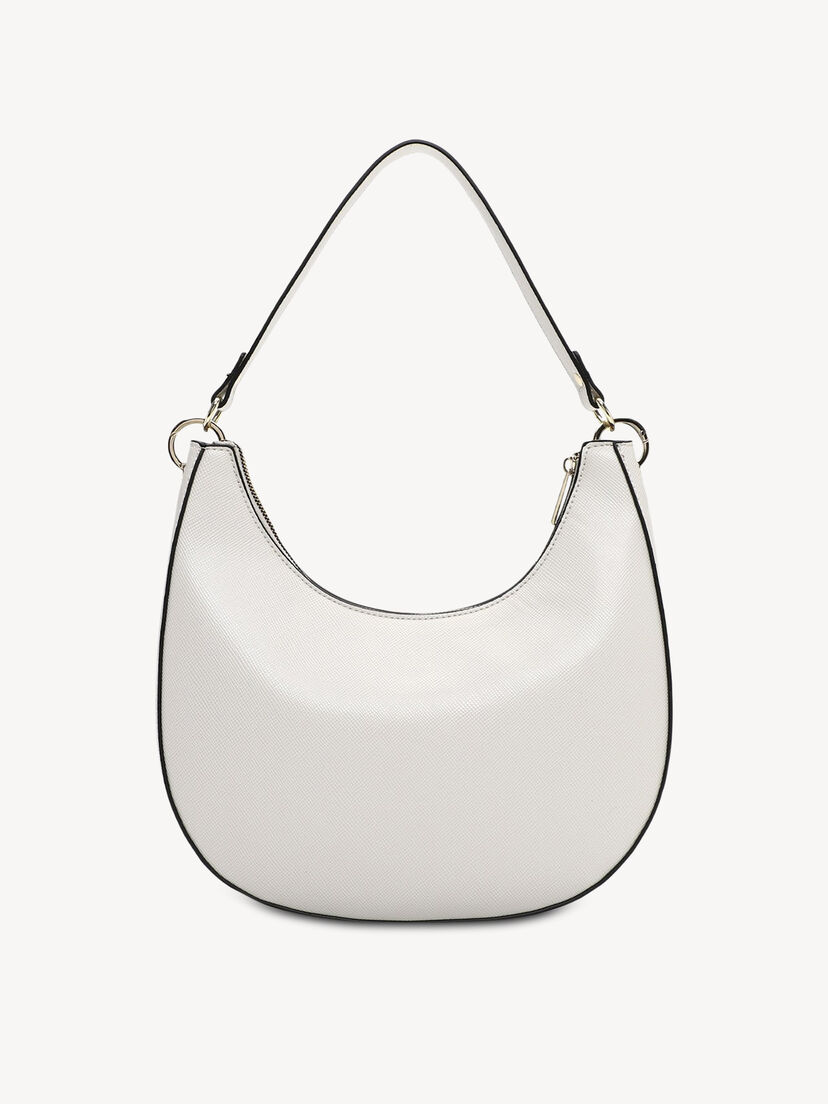 Handtas - grijs, ecru, hi-res