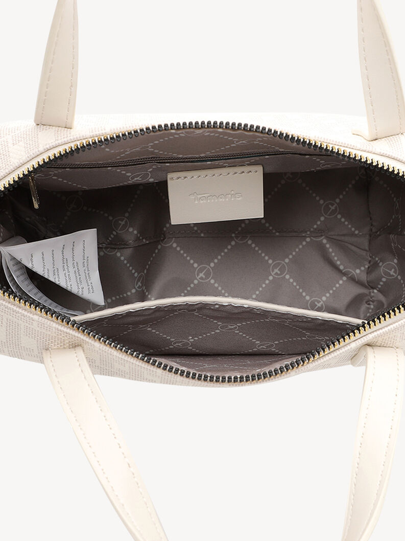 Sac cabas - gris, ecru, hi-res