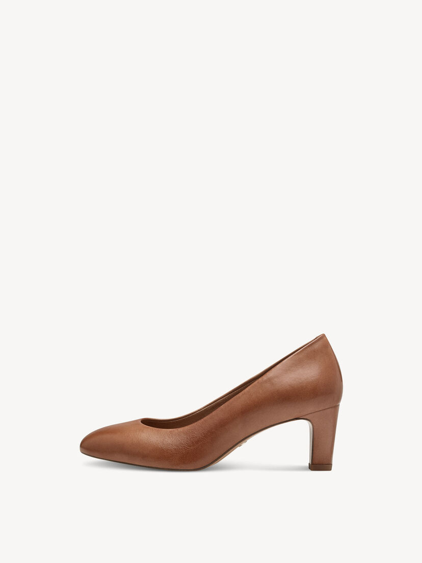 Leren Pumps - bruin, cognac, hi-res