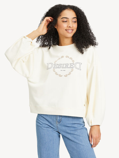 Sweatshirt, Antique White, hi-res