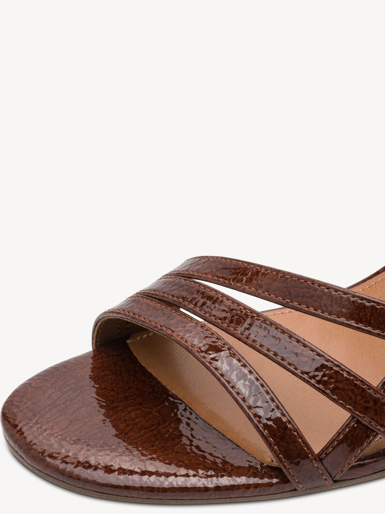 &Sigma;&phi;&eta;&nu;&omicron;&epsilon;&iota;&delta;ή &sigma;&alpha;&nu;&delta;ά&lambda;&iota;&alpha; - &kappa;&alpha;&phi;έ, BROWN PATENT, hi-res