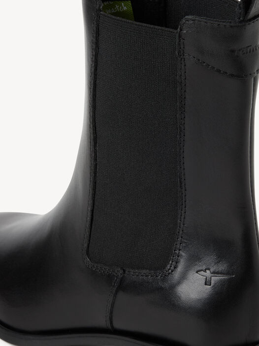 Chelseaboot, BLACK LEATHER, hi-res