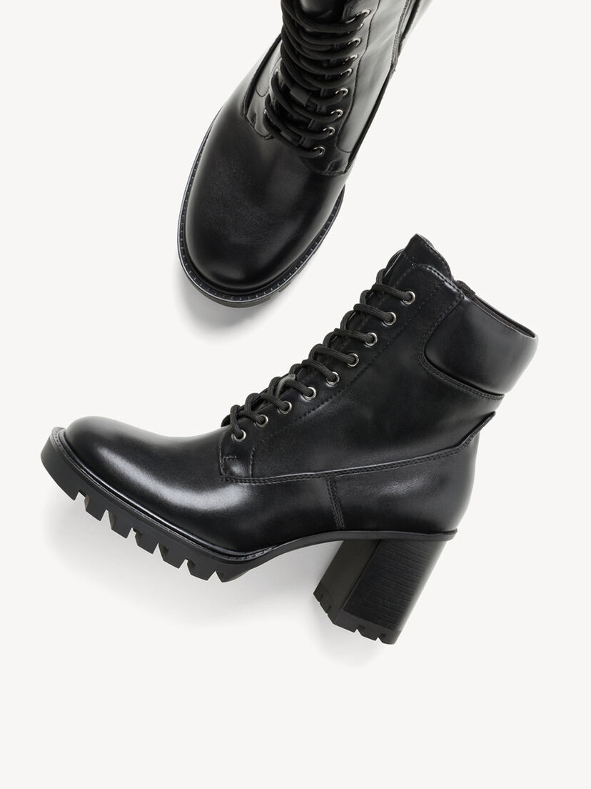 Enkellaarsje - zwart, BLACK MATT, hi-res