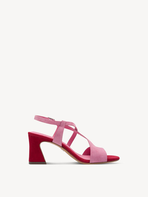 Sandale &agrave; talon, ROSE COMB, hi-res