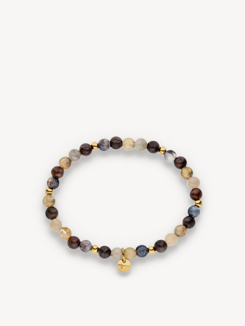 Armband, braun blau, hi-res