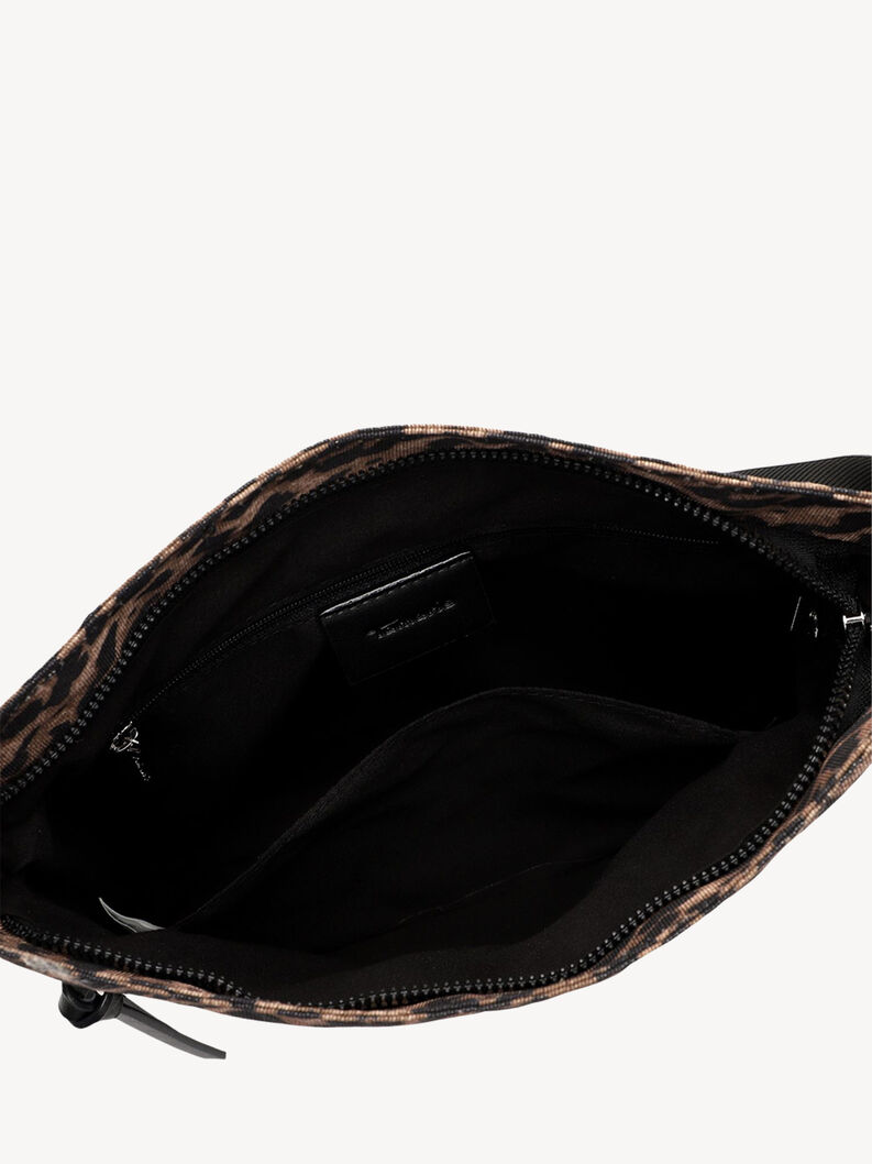 Sac à bandoulière - noir, black/brown, hi-res