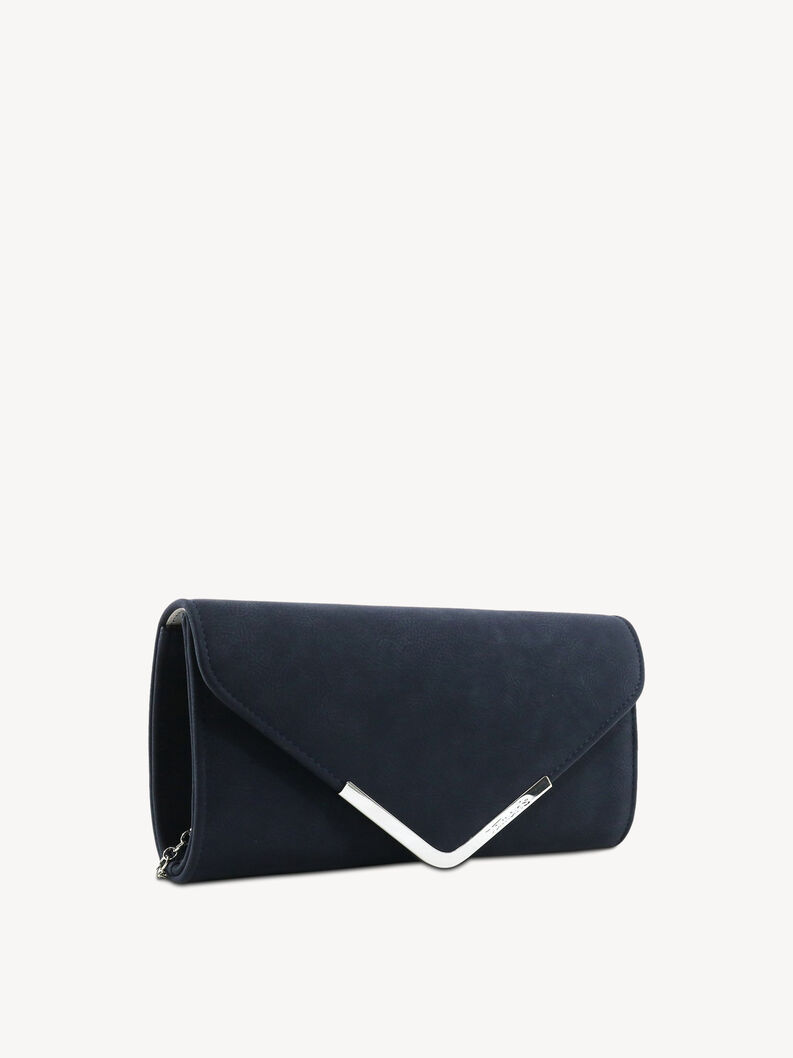 Clutch bag - blue, blue, hi-res