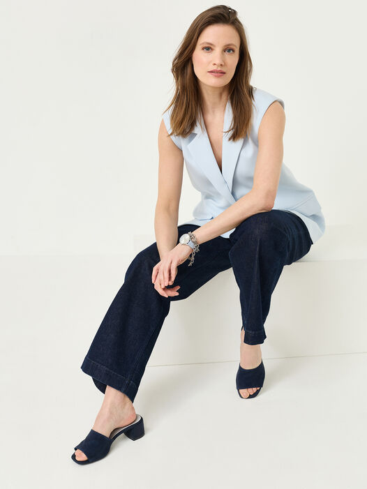 Slipper, NAVY SUEDE UNI, hi-res