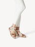 Heeled sandal - white, IVORY/NUT, hi-res