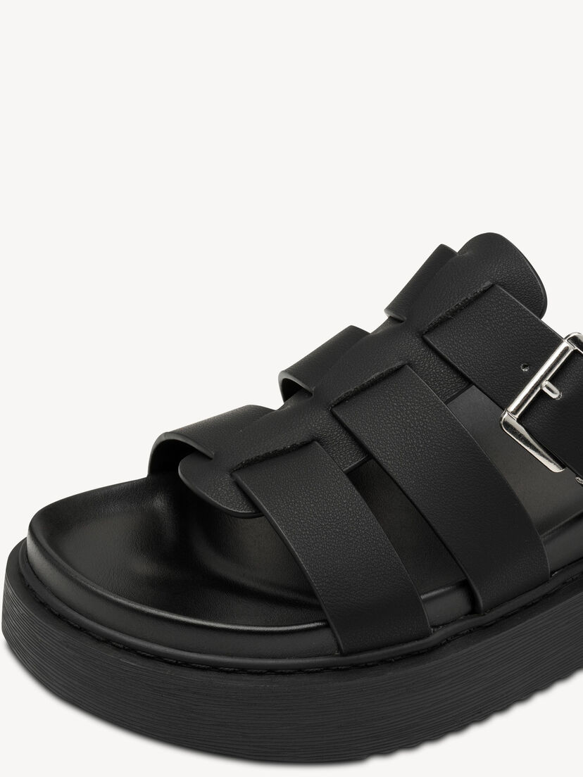 Slipper, BLACK, hi-res