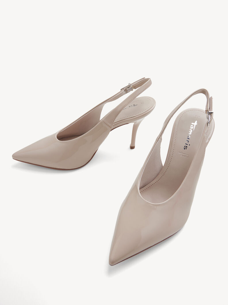 Slingpumps, beige, hi-res