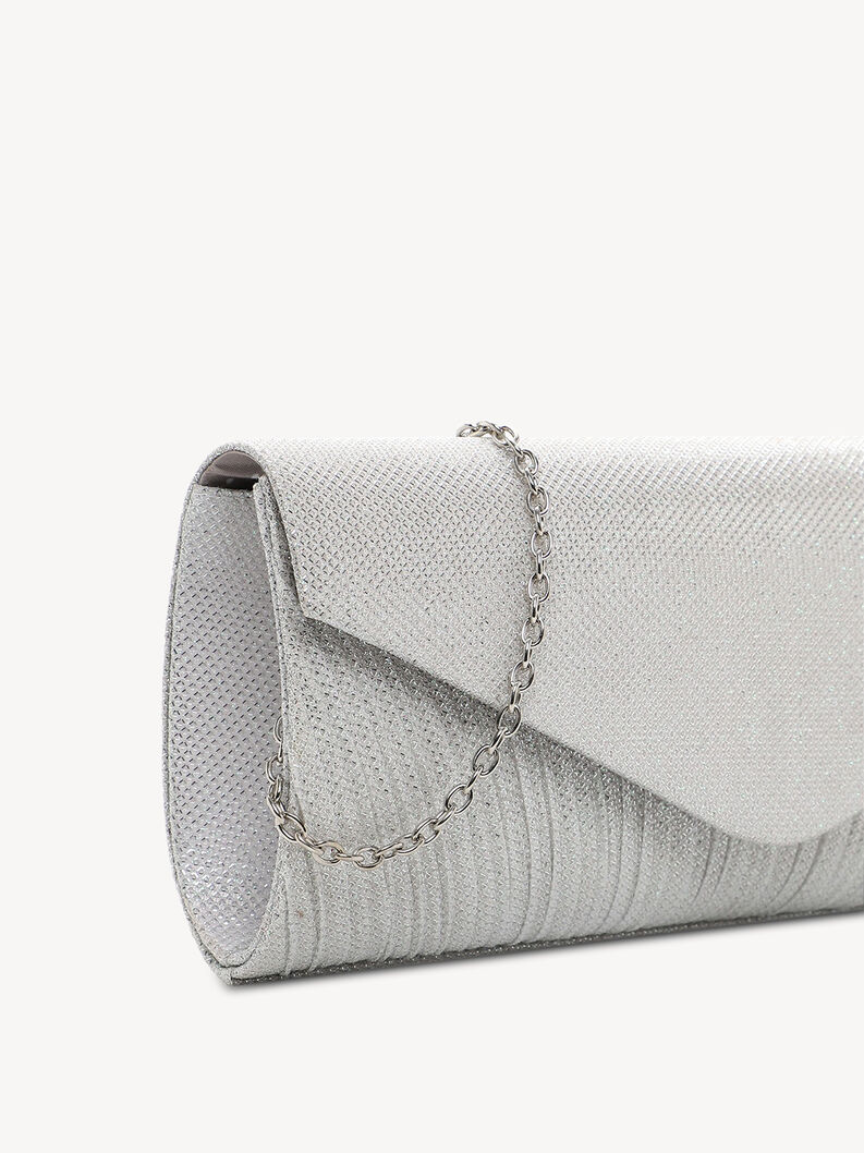 Clutch - silber, silver, hi-res