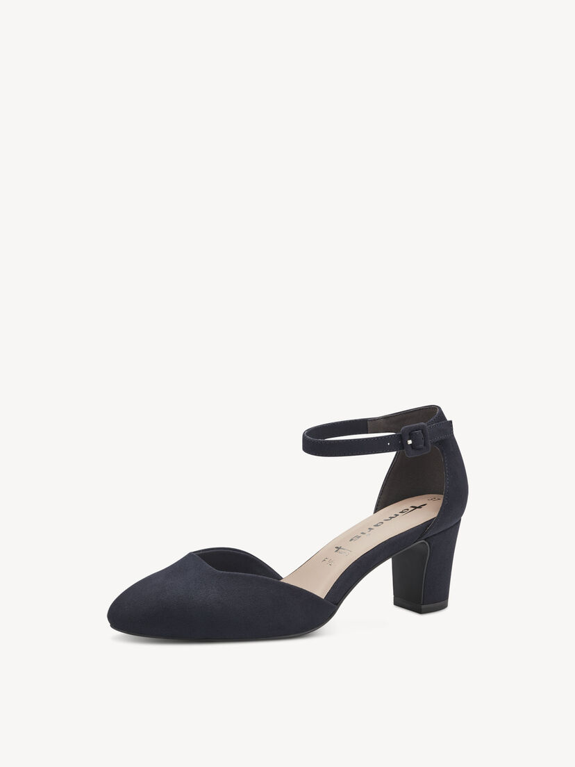 Pumps - blauw, NAVY, hi-res