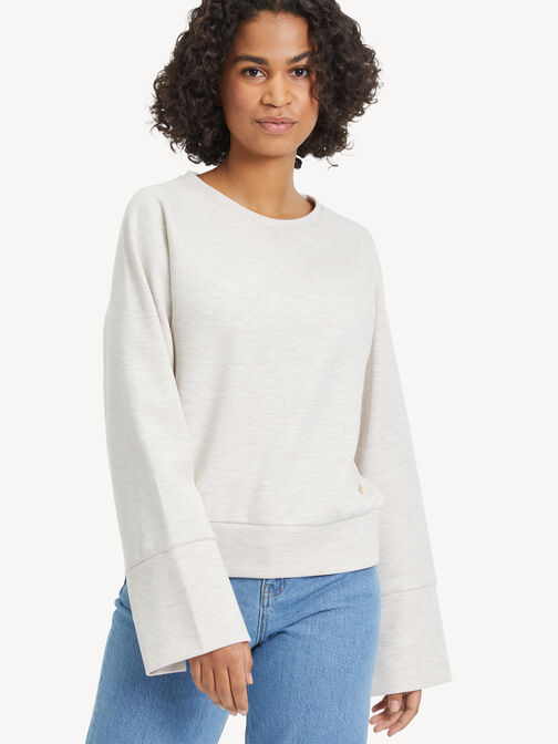 Sweater, Tapioca Melange, hi-res