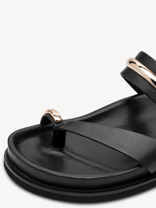 Slipper, BLACK, hi-res