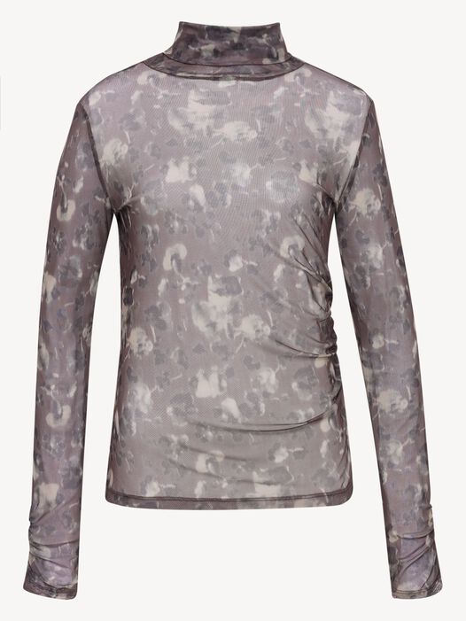 Shirt met col, Faded Leo - Mole AOP, hi-res