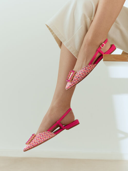 Slingpumps, PINK COMB, hi-res