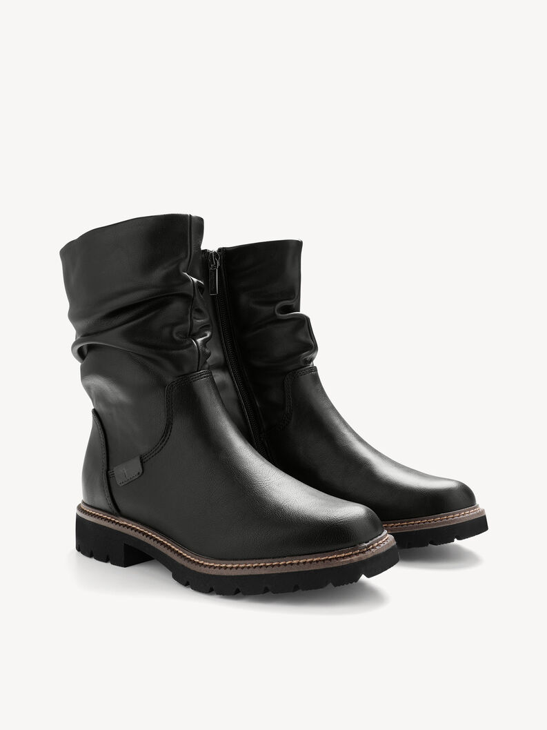 Stiefelette - schwarz, BLACK, hi-res