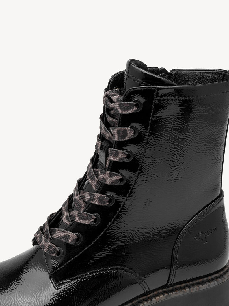 ankelboots, BLACK PATENT, hi-res