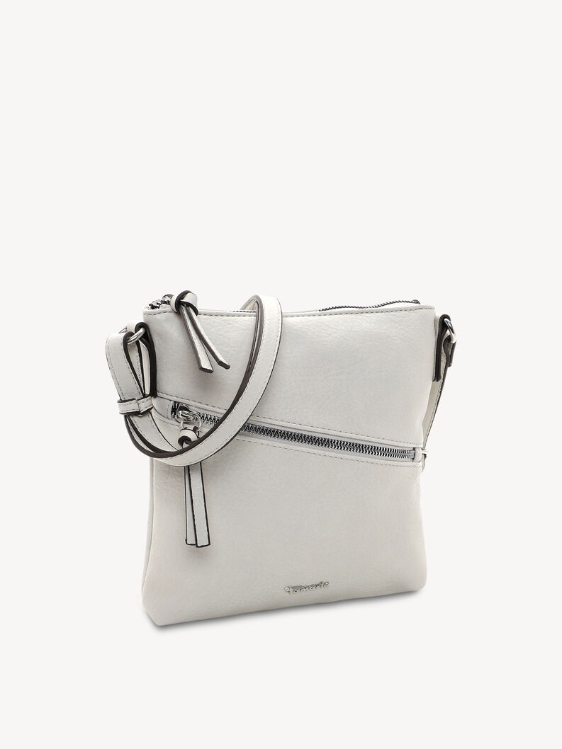 Sac &agrave; bandouli&egrave;re - beige, beige satin, hi-res