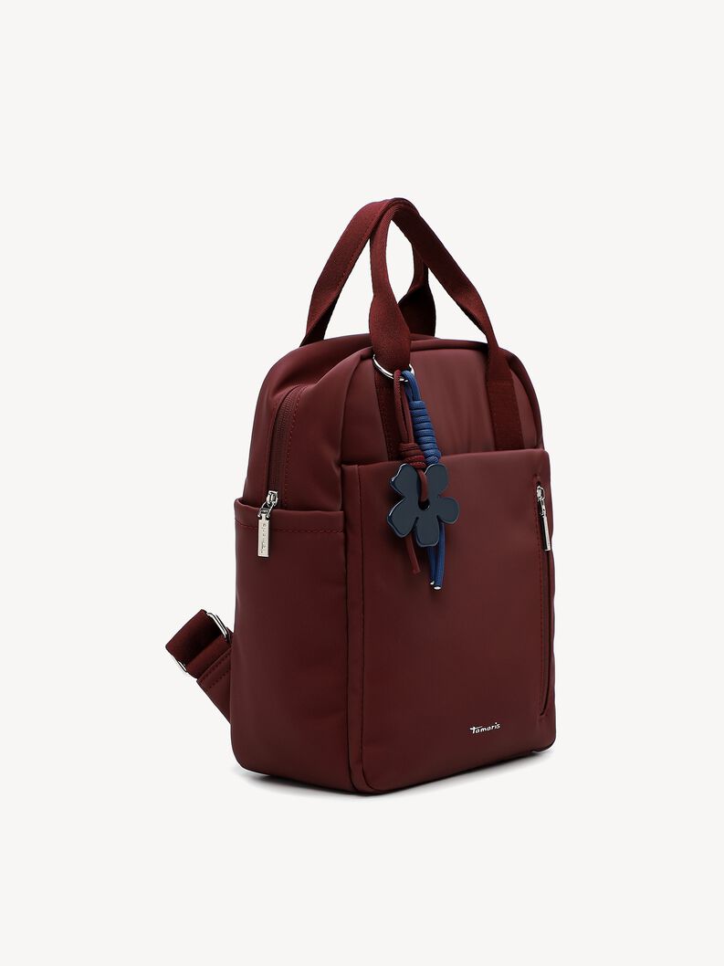 Backpack - red, wine, hi-res
