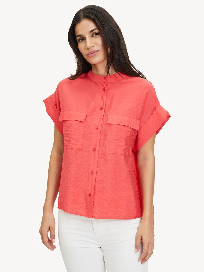 Blouse - red, Bittersweet, hi-res