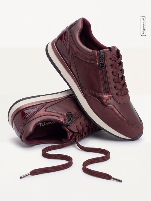 sneaker, BURGUNDY COMB, hi-res