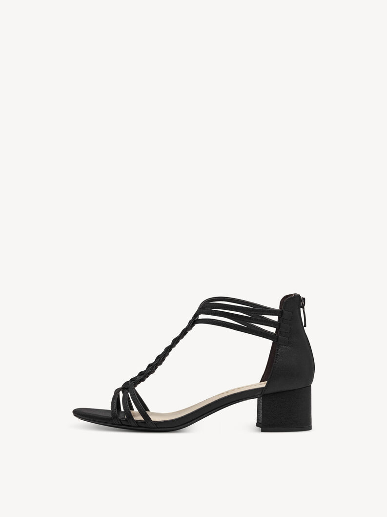 Heeled sandal - black, BLACK GLAM, hi-res