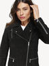 Leather jacket - black, black, hi-res