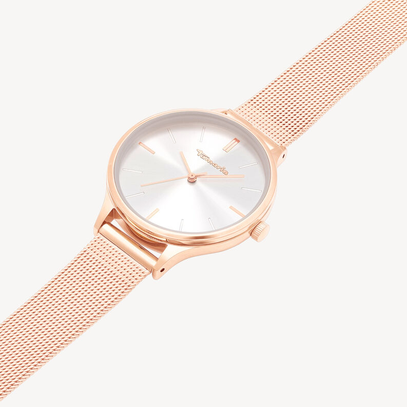 Horloge - rosegoud, ros&eacute;gold, hi-res