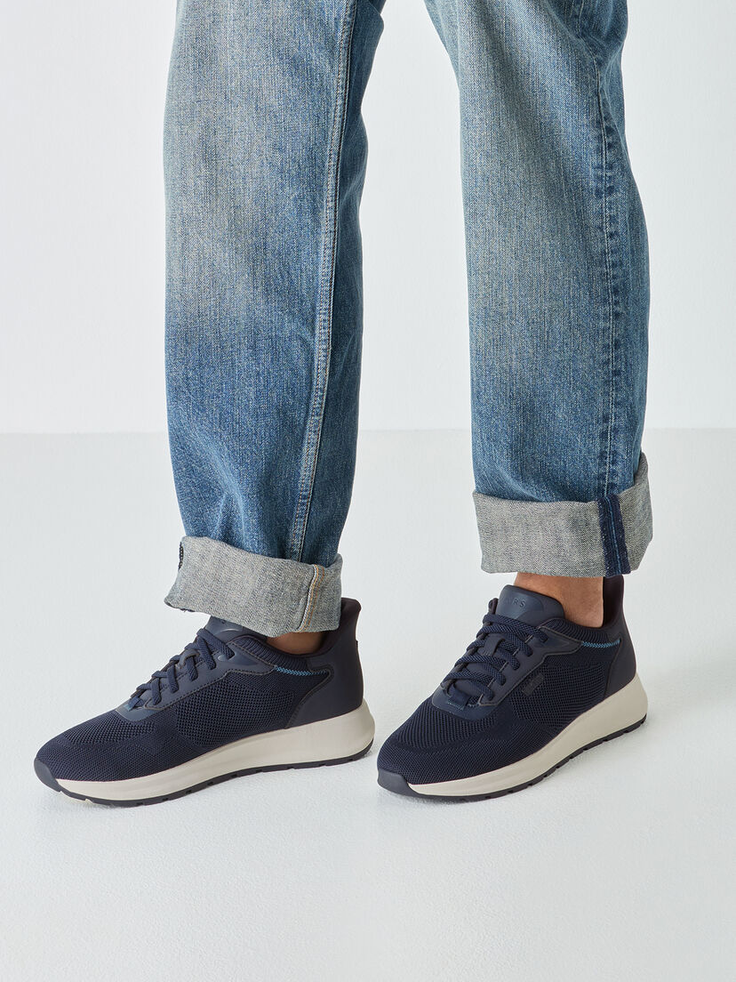 Sneaker - blauw, NAVY, hi-res