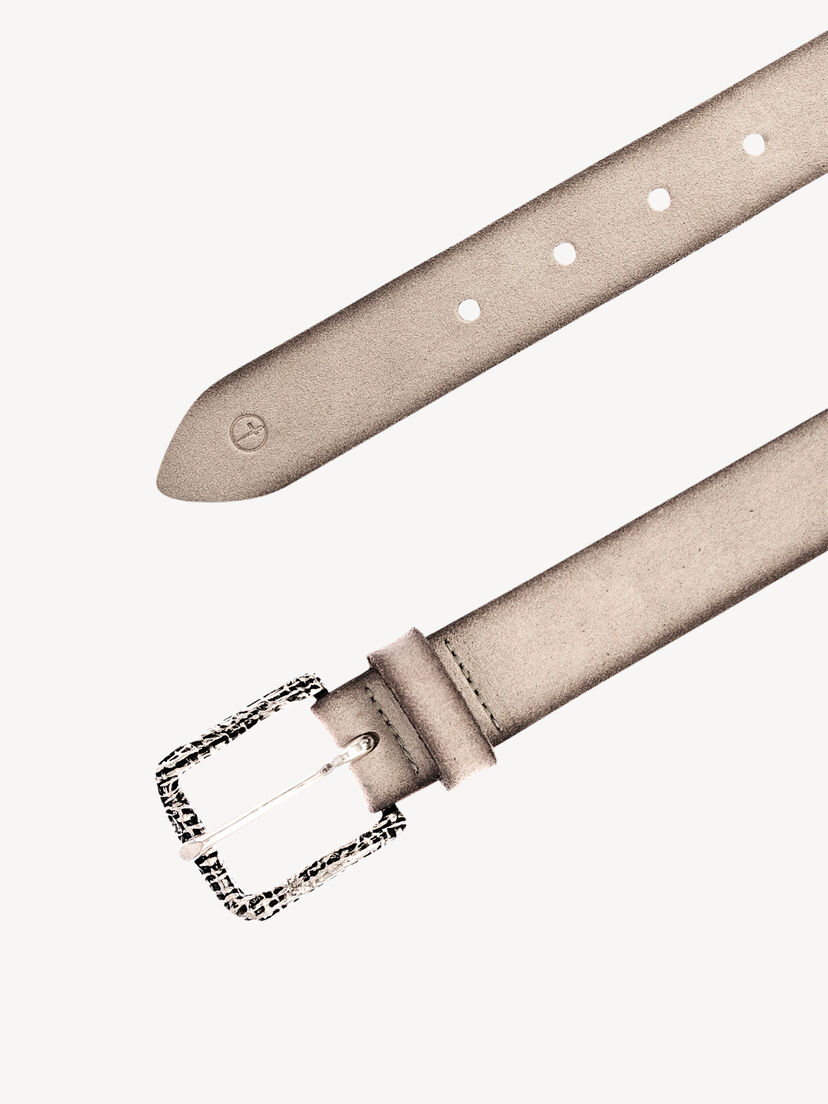 Leren Riem - beige, dunkle vanille, hi-res