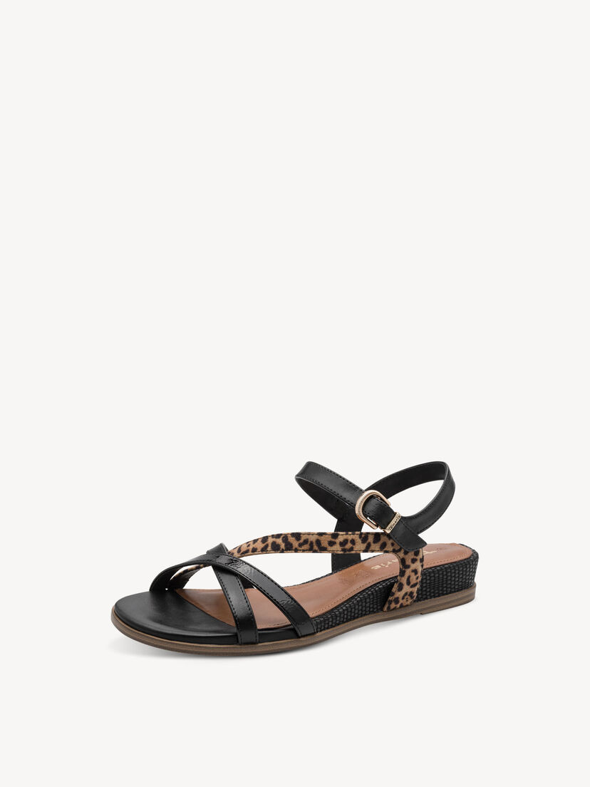 Sandaal - zwart, BLACK COMB, hi-res